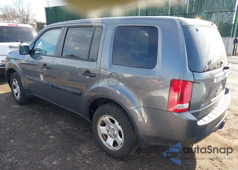2013 Honda Pilot Lx z USA, uszkodzony, nr VIN 5FNYF4H27DB002916